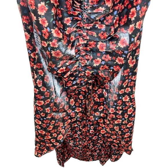 Rumer The Label x Revolve Soraya Halter Neck Ruched Front Shimmer Maxi Dress - Picture 5 of 11